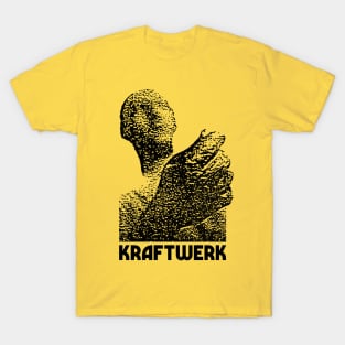 Kraftwerk Retro 80s Styled Tribute Fanart Design T-Shirt